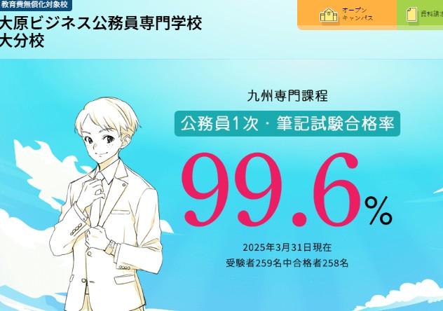 大原ビジネス公務員専門学校大分校